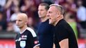 Kouč Jablonce Luboš Kozel v utkání proti Spartě
