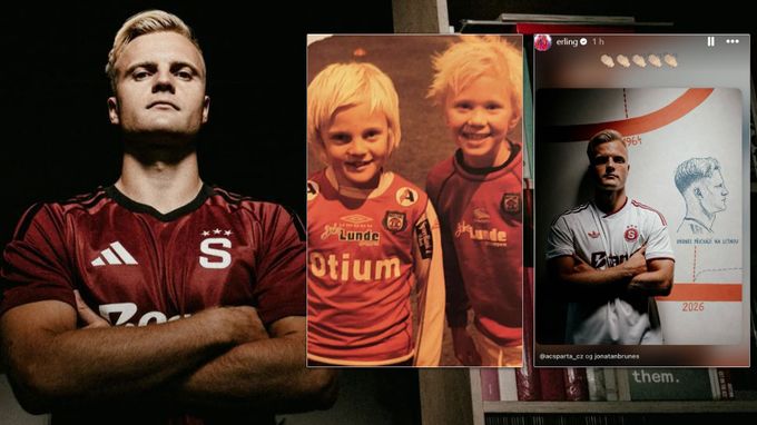 Velká posila pro Spartu! Přichází útočník Brunes, bratranec Haaland přestupu zatleskal a... Velká posila pro Spartu! Přichází útočník Brunes, bratranec Haaland přestupu zatleskal a...