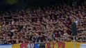 Fanoušci Sparty si po gólu Jonatana Brunese zaveslovali po vzoru vikingů