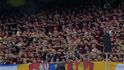 Fanoušci Sparty si po gólu Jonatana Brunese zaveslovali po vzoru vikingů