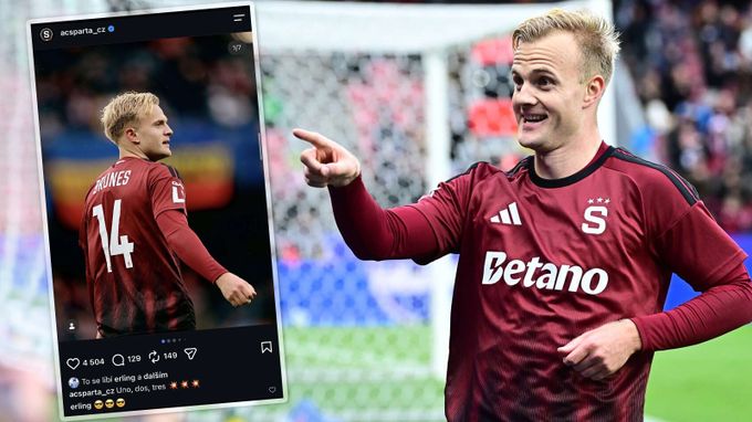 Brunes čtyřikrát! Na Spartě se veslovalo, hattrick za 23 minut. Haaland reagoval Brunes čtyřikrát! Na Spartě se veslovalo, hattrick za 23 minut. Haaland reagoval