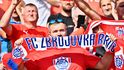 Fanoušci Zbrojovky během derby proti Artisu