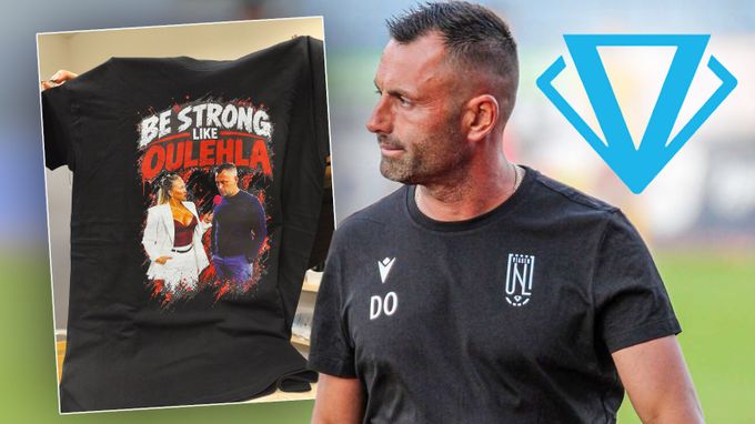 Nebezpečný výstřih: Oulehla reagoval na rozhovor, který obletěl svět. Klub prodává trička Nebezpečný výstřih: Oulehla reagoval na rozhovor, který obletěl svět. Klub prodává trička