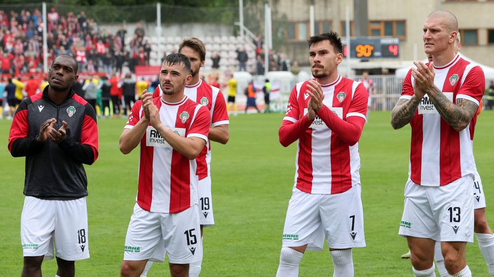 Fotbalisté Viktorie Žižkov