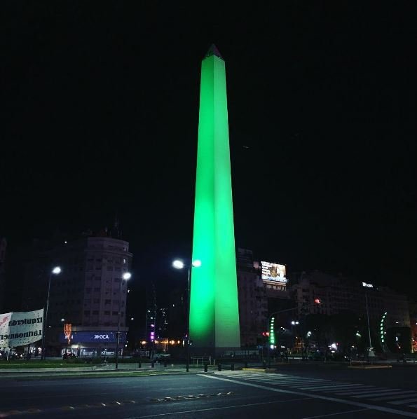 Obelisk v Buenos Aires