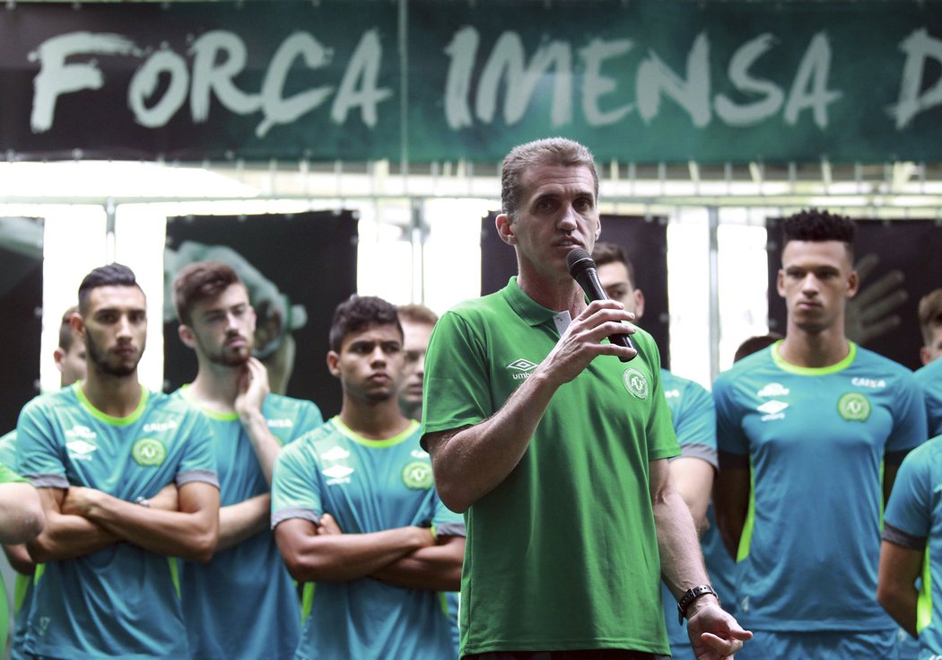 Fotbalisté Chapecoense se sešli poprvé v novém roce