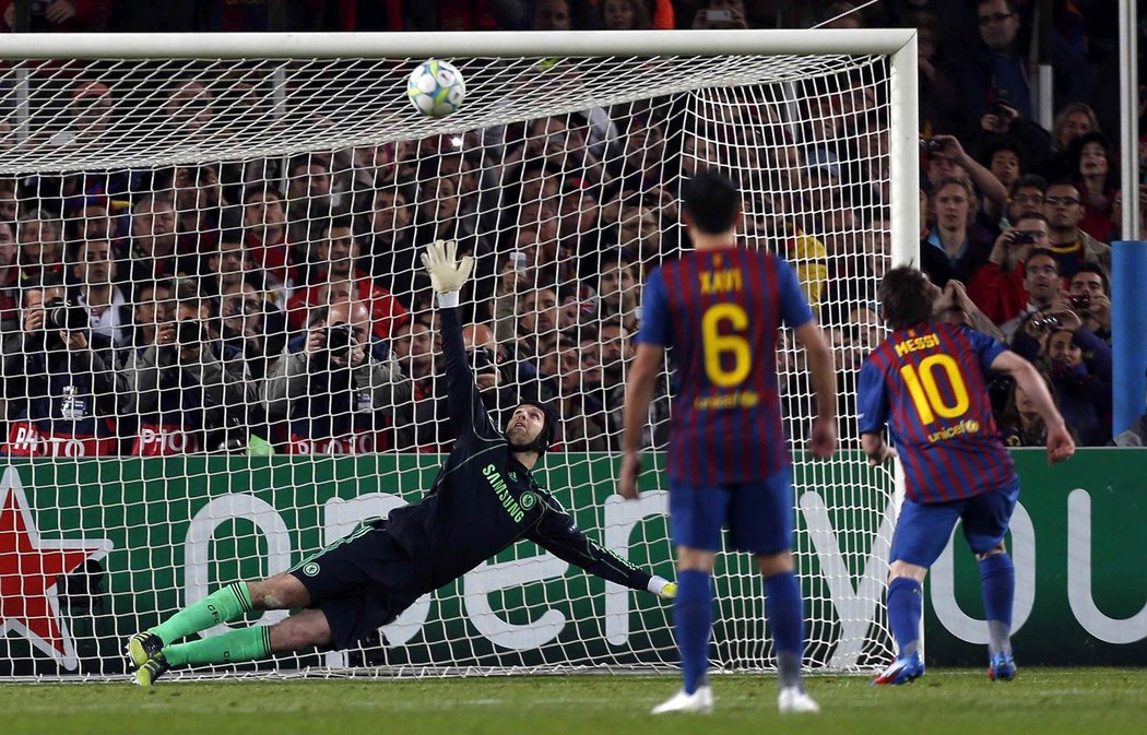 Messi z penalty trefil pouze břevno