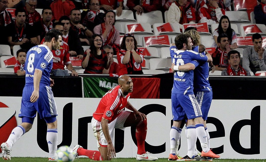 Chelsea se raduje, z Lisabonu si veze důležité vítězstvá 1:0 nad domácí Benficou