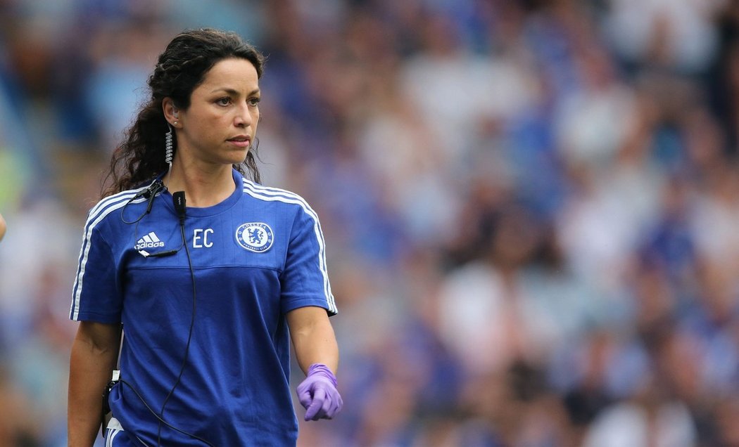 Lékařka Eva Carneiro ještě v době, kdy působila v Chelsea