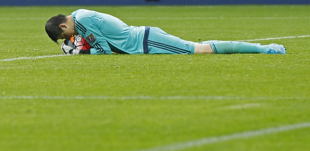 Gólman Chelsea, belgický reprezentant Thibaut Courtois