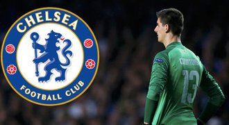 Courtois, zeď Atlétika. Dejte ho před Čecha, radí Chelsea v Anglii