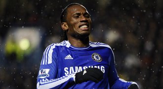 Drogba vydrží v Chelsea do června, pak klub nejspíš opustí