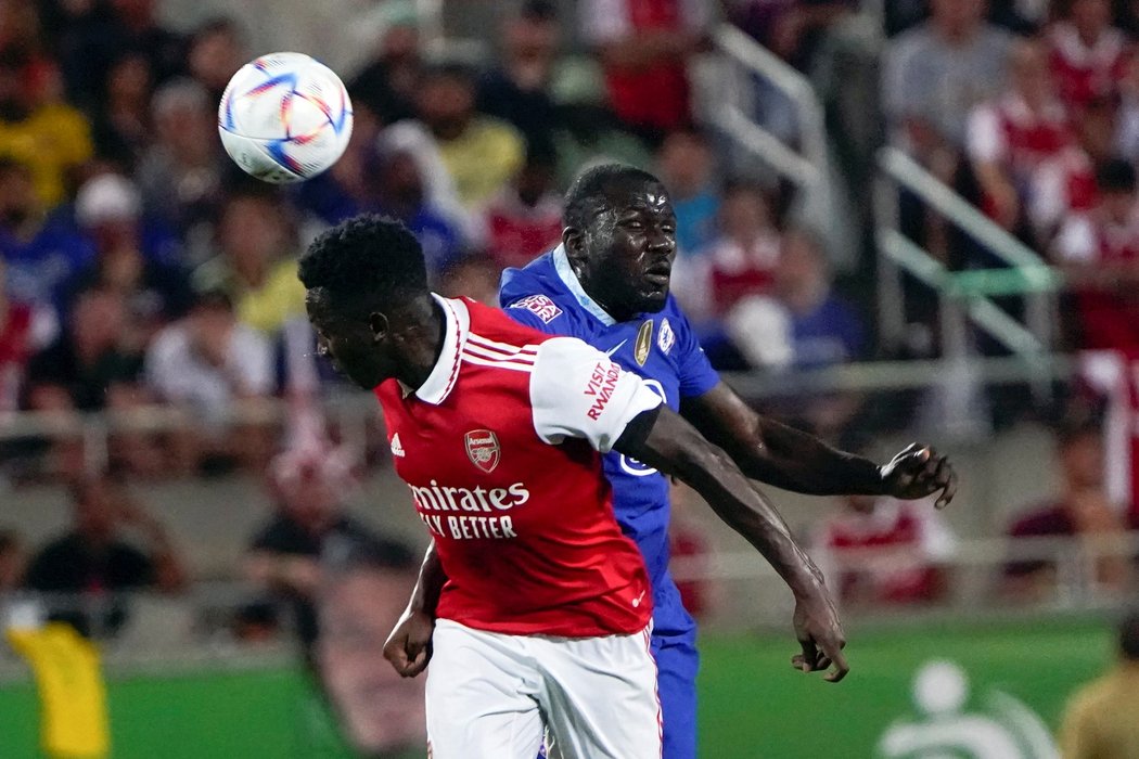 Kalidou Koulibaly při svém debutu za Chelsea