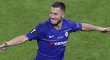 Eden Hazard dal ve finále Evropské ligy dva góly