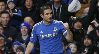 Lampardův dvoustý gól za Chelsea pomohl Čechovu týmu na třetí místo