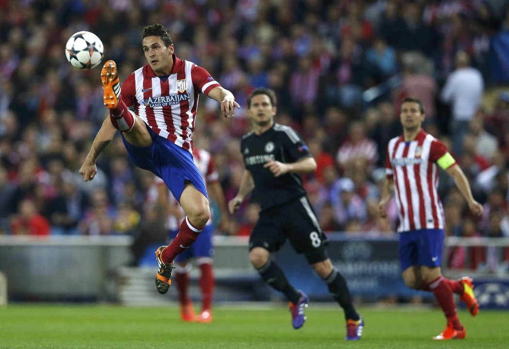 Atlético Madrid přivítalo v úvodním semifinále Ligy mistrů na svém hřišti Chelsea