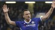 Legenda Chelsea John Terry v zápase s Watfordem