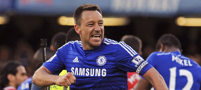 Kapitán Chelsea John Terry