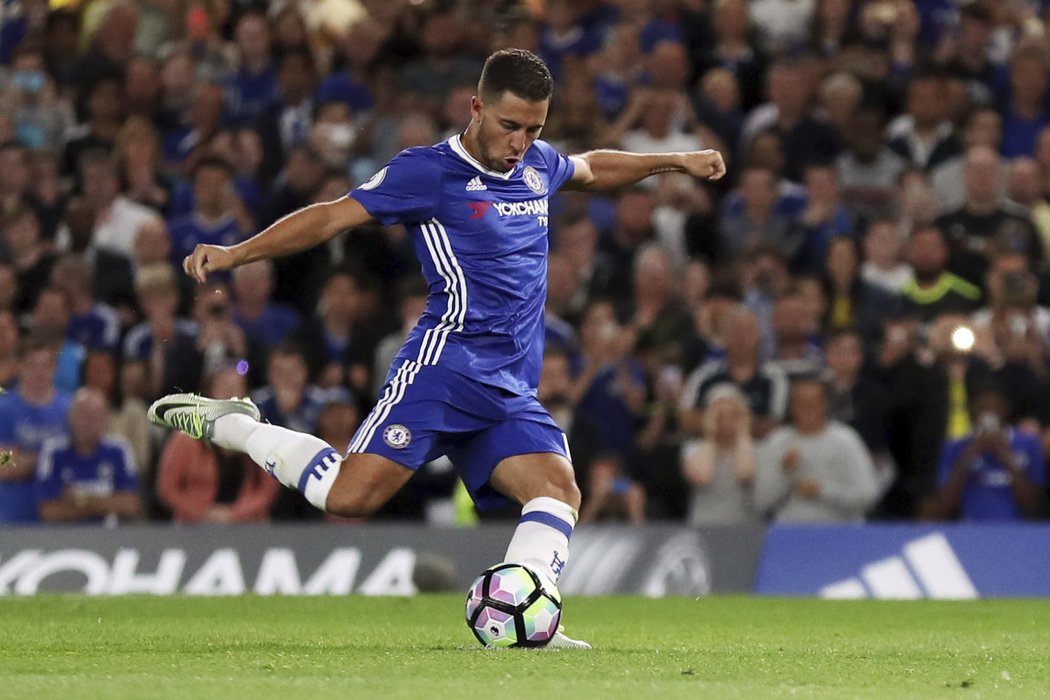 Eden Hazard poslal Chelseu do vedení