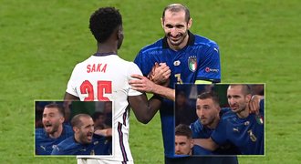 Penaltový mág Chiellini úřadoval i při finále: Přiznávám, proklel jsem Saku