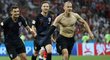 Chorvatská euforie po gólu v prodloužení do ruské sítě