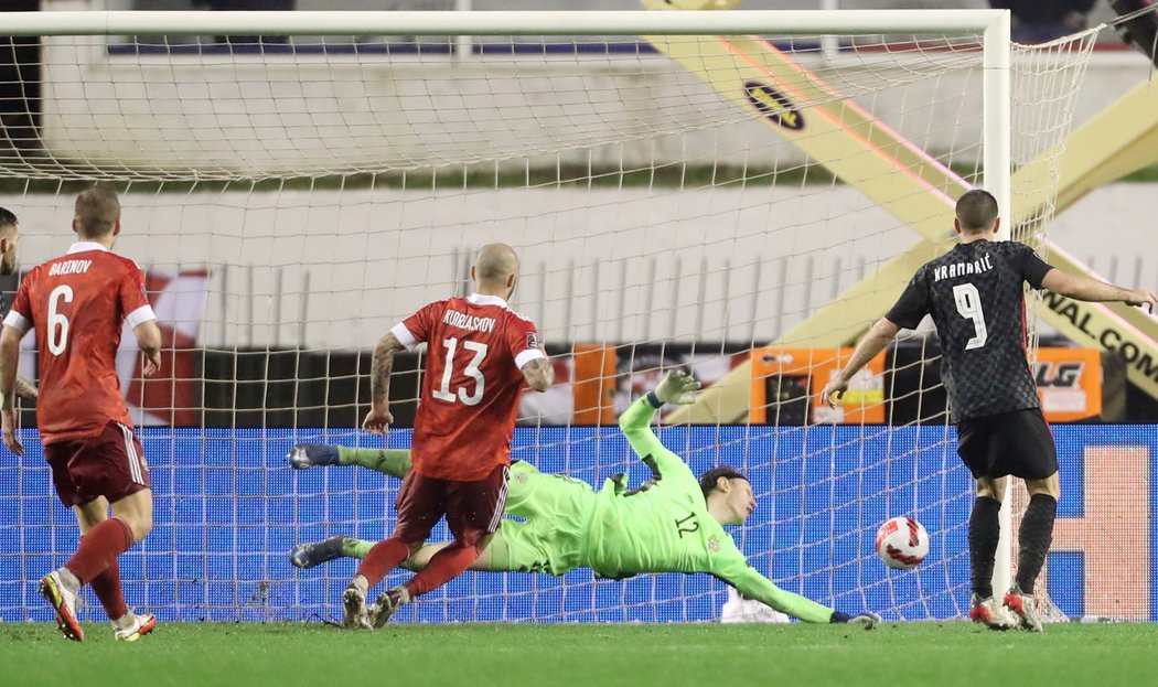 Fotbalisté Chorvatska si výhrou 1:0 nad Ruskem zajistili účast na MS v Kataru