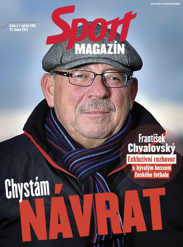 Titulní strana Sport Magazínu