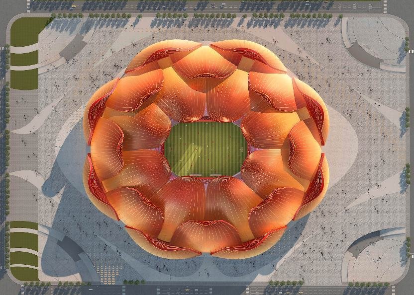 Nový čínský stadion bude jedním z největších na světě