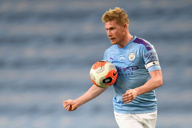 Hvězdný záložník Manchesteru City Kevin de Bruyne Hvězdný záložník Manchesteru City Kevin de Bruyne