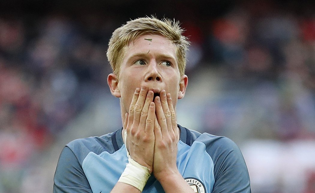 Zklamaný Kevinde Bruyne