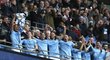 Manchester City potřetí v historii vyhrál anglický Ligový pohár
