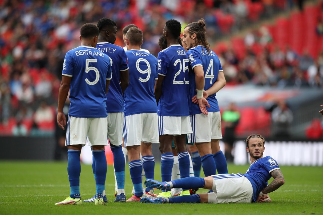 Leicester ve finále Community Shield zaskočili favorizovaný Manchester City