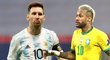 Lionel Messi a Neymar se utkají ve finále Copa América