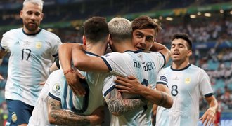 Argentina zdolala Katar a na Copa América jde dál, trefil se i Agüero