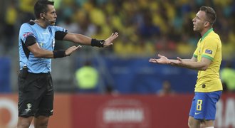 Zaskočená Brazílie. Při remíze 0:0 na Copa América jí sudí neuznal 3 góly