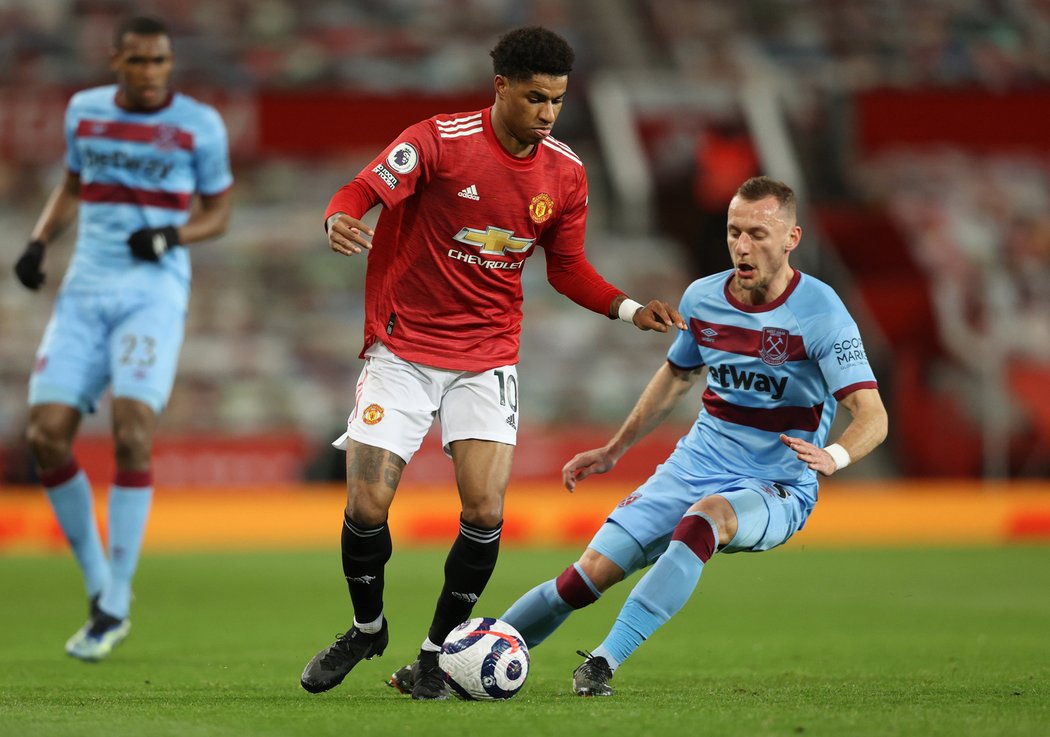 Vladimír Coufal na Old Trafford