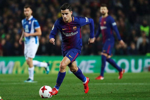 Philippe Coutinho v dresu Barcelonu Philippe Coutinho v dresu Barcelonu