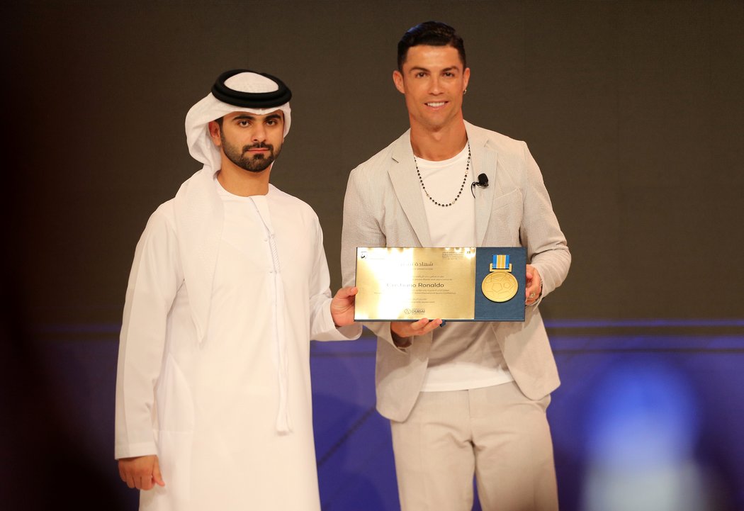  Vítěz Globe Soccer Awards 2019 Cristiano Ronaldo