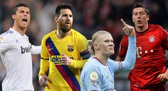 Haaland nahání rekordy: životní sezony Messiho, Ronalda i legend