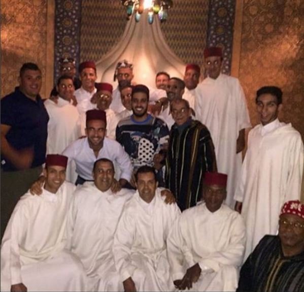 Výlet do Maroka, Cristiano Ronaldo se fotil s místními kamarády
