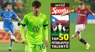 TOP 50 talentů: tři sparťani i naděje Wolfsburgu. A jasným vítězem je...