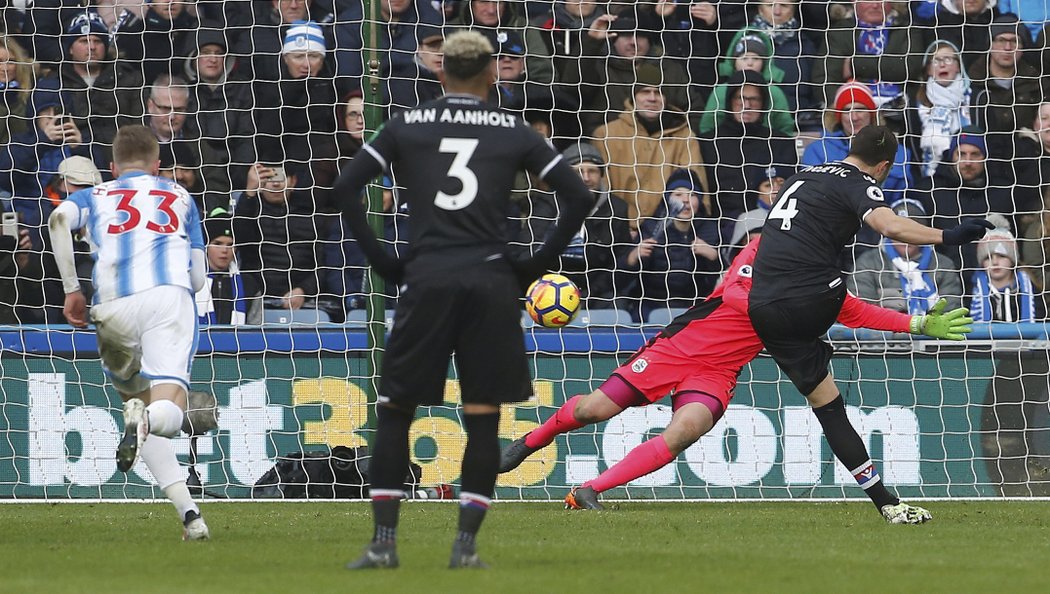 Fotbalisté Crystal Palace si poradili s Huddersfieldem a slaví důležitou výhru