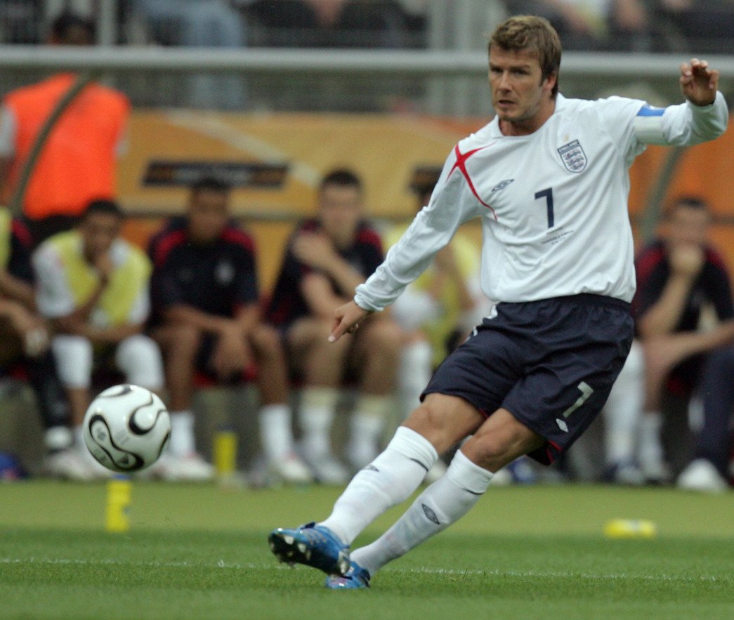 2006. Reprezentační zápas, v němž Beckham vytvořil proti Trinidadu a Tobagu sedm šancí, žádnému jinému anglickému hráči se takový počin od roku 1966 nepovedl