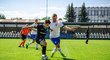 Čeští neslyšící fotbalisté během přípravy