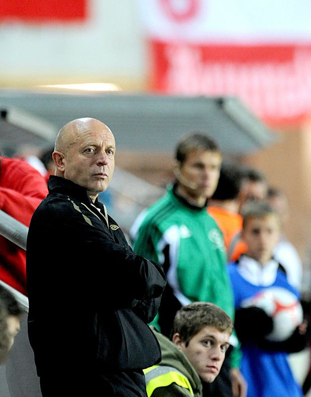 Karel Jarolím při derby příliš důvodů k radosti neměl Karel Jarolím při derby příliš důvodů k radosti neměl