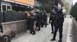 Policie během pochodu fanoušků Sparty na derby se Slavií zadržela