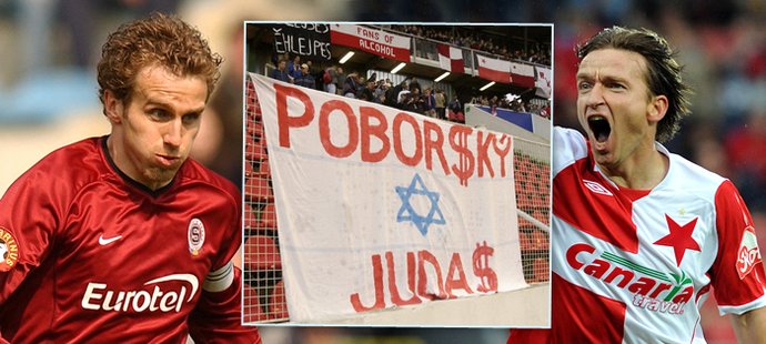 Jak probíhaly návraty českých fotbalových legend do derby mezi Spartou a Slavií? Karla Poborského fanoušci Slavie nenáviděli, Vladimír Šmicer byl za hrdinu.