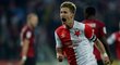Slávistická euforie! Vedoucí gól v derby vstřelil kapitán Milan Škoda