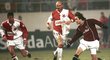 Tomáš Rosický se vítězstvím 3:1 na hřišti Slavie loučil v roce 2000 s českou nejvyšší soutěží...