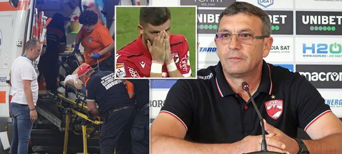 Drama v Rumunsku. Trenér zkolaboval při zápase, zaujal reakcí po probuzení Drama v Rumunsku. Trenér zkolaboval při zápase, zaujal reakcí po probuzení